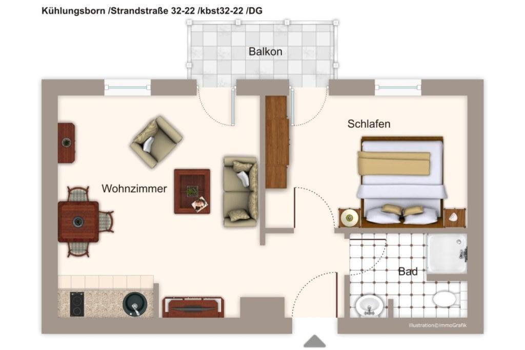 Strandstrasse 32 Strandstrasse 32-22 Kühlungsborn Zewnętrze zdjęcie